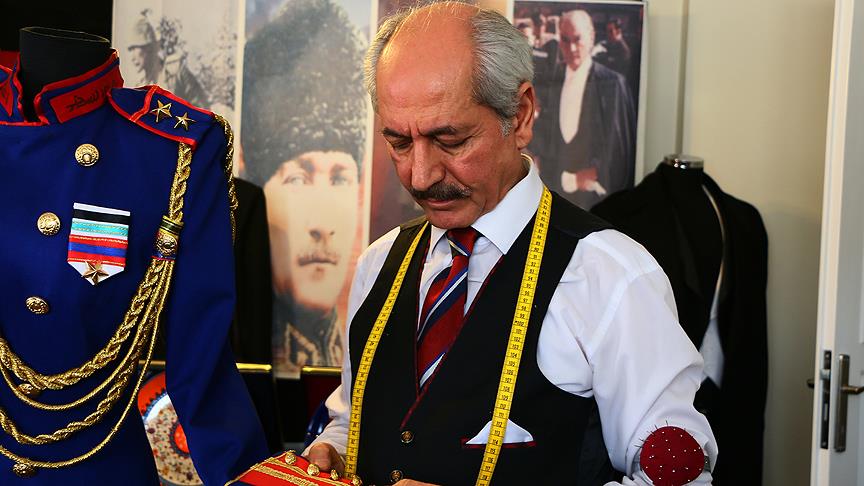 Atatürk kıyafetleri şehit yakınları için sergilenecek