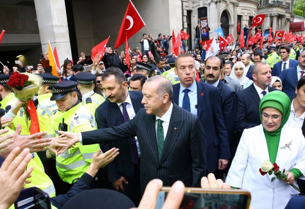 Cumhurbaşkanı Erdoğan İngiltere'de