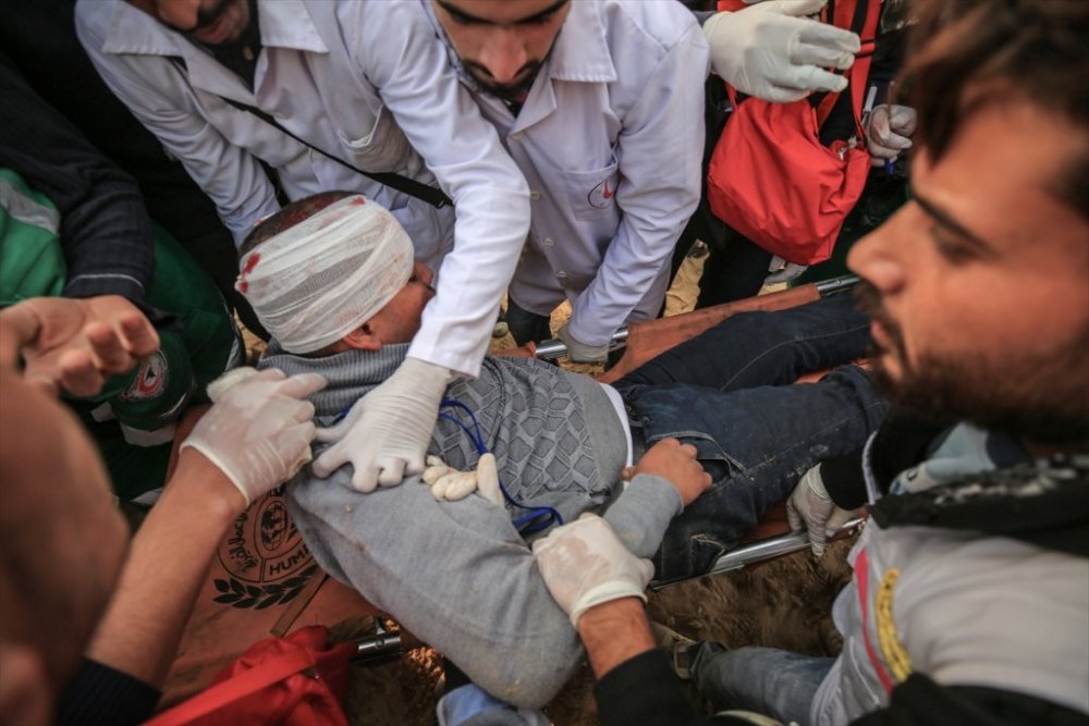 İsrail askerleri Gazze sahilinde 2 Filistinliyi yaraladı