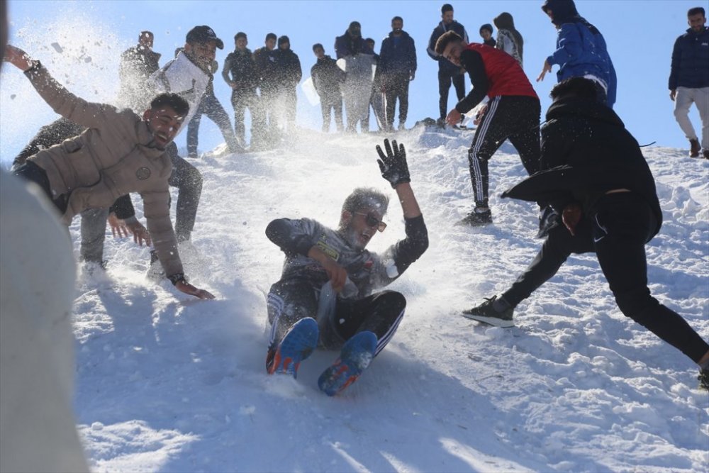 Süleymaniye'de Kar Festivali düzenlendi
