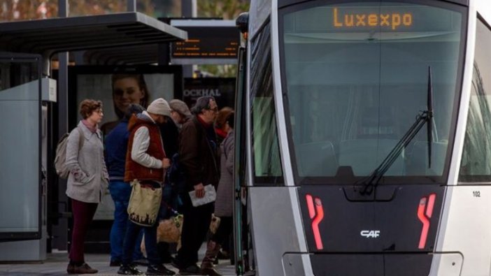 Lüksemburg'da toplu taşıma ücretsiz oldu